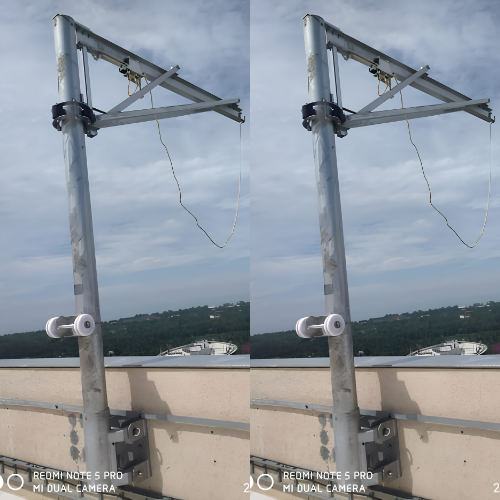 High & Low Profile Parapet Mounted Davit