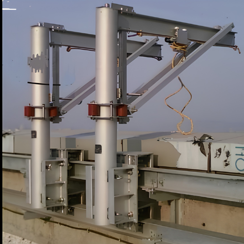 Manual Motorized Roof Parapet Travelling Davit