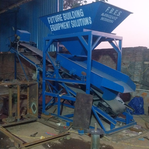 Sand Screening Plant With Belt Conveyor