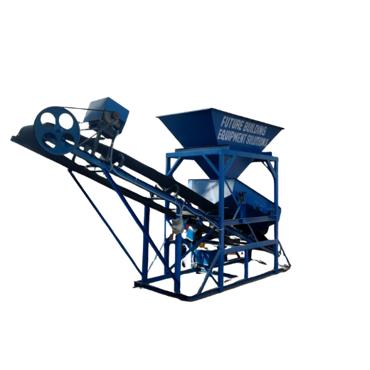 Sand Screening Plant With Belt Conveyor